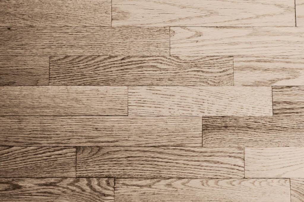 Clean unfinished wood floors