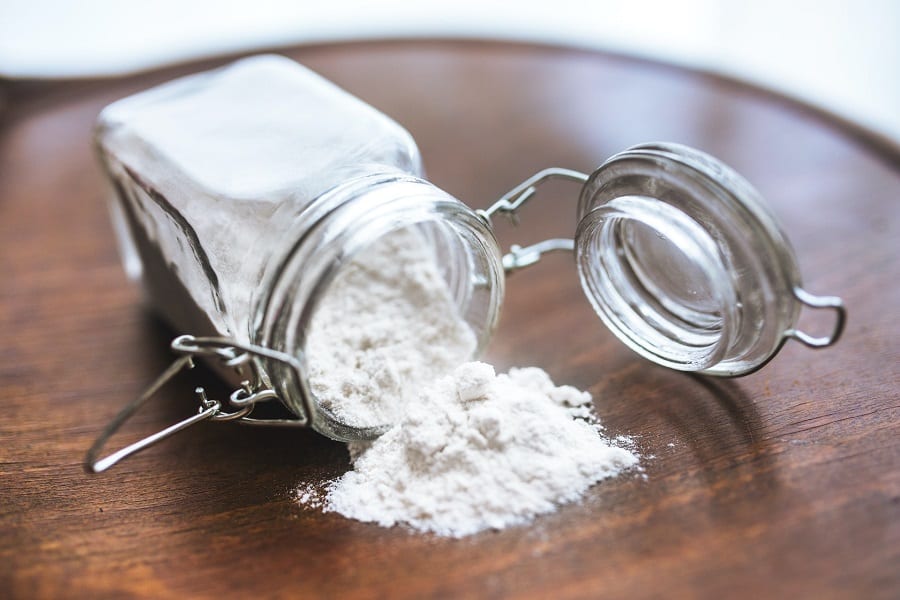 Cream of tartar in a jar