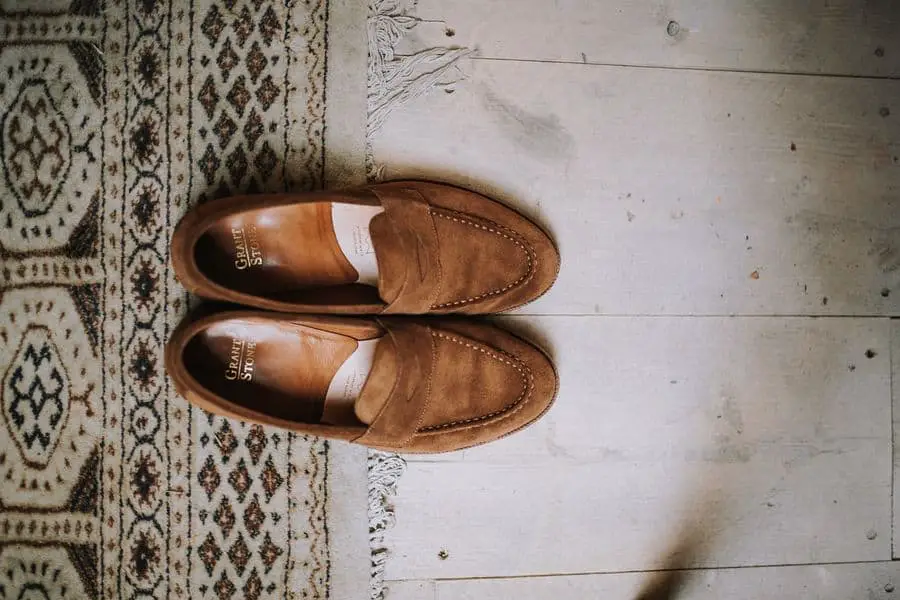 Pair of moccasins