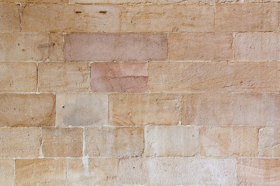 Sandstone wall