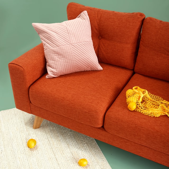 how to clean polyester couch