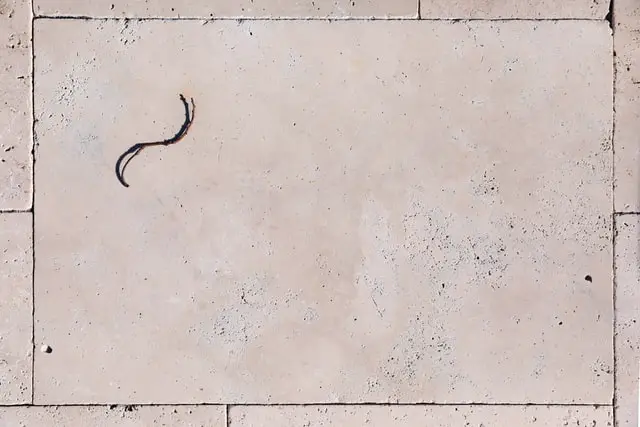 how to clean travertine tile