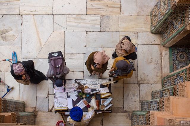 how to clean travertine tile