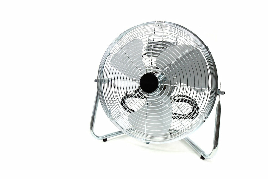 A small clean wind machine fan