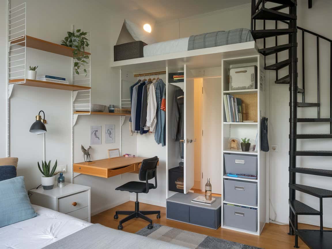 34 Genius Storage Hacks for Small Houses on a Budget | CleanerWiki