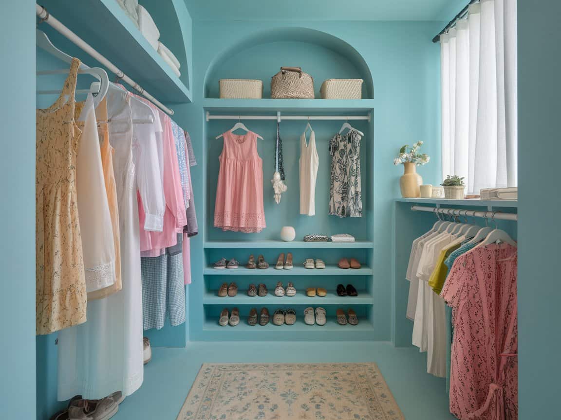 38 Genius Ideas to Maximize Your Walk-In Closet Organization | CleanerWiki