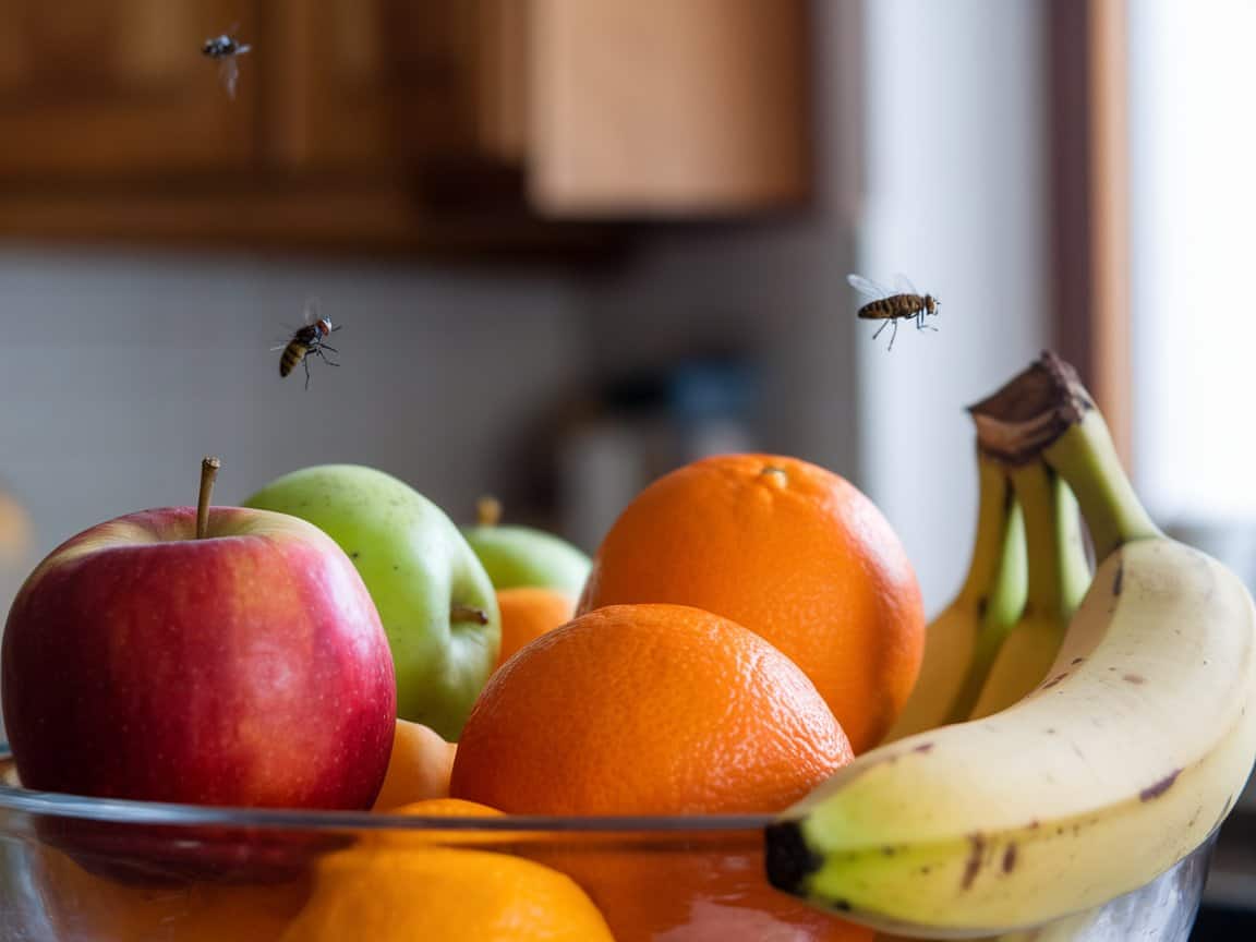 View of 20 Effective Tips to Get Rid of Fruit Flies in Your Home | CleanerWiki