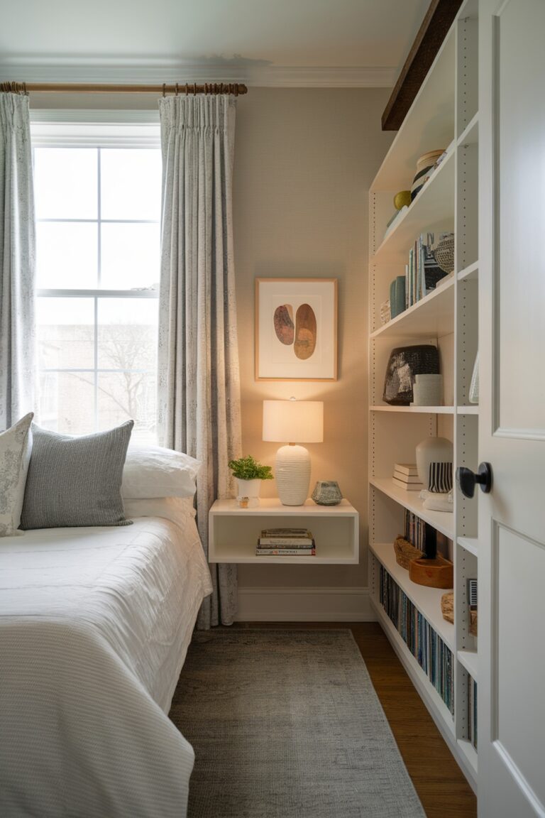 Picture of 32 Creative Small Bedroom Organization Ideas for Homeowners and Renters ...