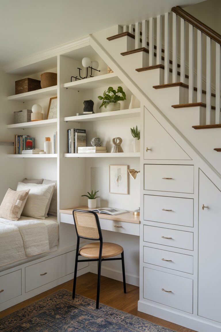 View of 32 Creative Small Bedroom Organization Ideas for Homeowners and Renters ...